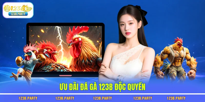 Ưu đãi đá gà 123B độc quyền